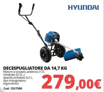 Hyundai decespugliatore