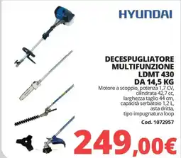 Brico Io Hyundai decespugliatore multifunzione LDMT 430 offerta