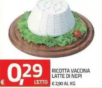 TuoDi Ricotta Vaccina Latte Du Nepi offerta