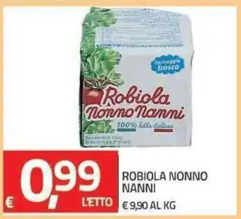 TuoDi Robiola Nonno Nanni offerta