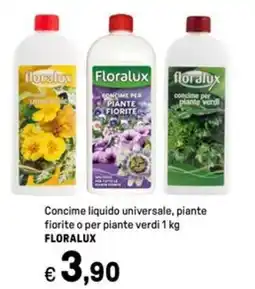 Iper La Grande Concime liquido universale, piante fiorite o per piante verdi FLORALUX offerta