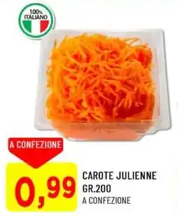 DPiù Carote julienne offerta