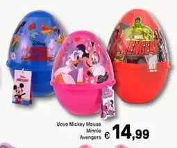 Iper La Grande Uovo Mickey Mouse Avengers offerta