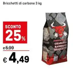 Iper La Grande Bricchetti di carbone offerta