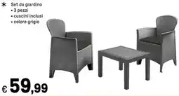 Iper La Grande Set da giardino offerta