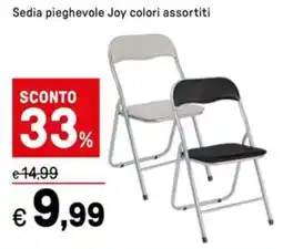 Iper La Grande Sedia pieghevole Joy offerta