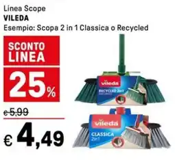 Iper La Grande Linea Scope VILEDA offerta