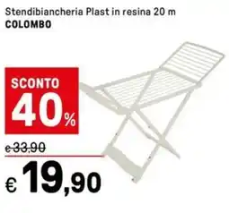 Iper La Grande Stendibiancheria Plast in resina 20 m COLOMBO offerta