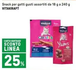 Iper La Grande Snack per gatti VITAKRAFT offerta
