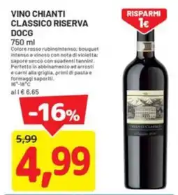 DPiù Vino chianti classico riserva docg offerta