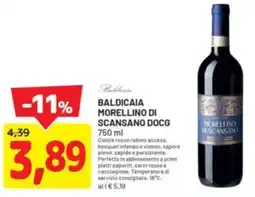 DPiù Baldicaia morellino di scansano docg offerta