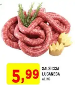 DPiù Salsiccia luganega offerta
