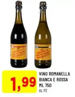 DPiù Vino romanella bianca e rossa offerta