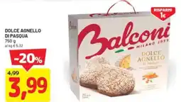 DPiù Balconi dolce agnello di pasqua offerta