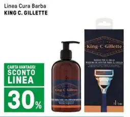 Iper La Grande Linea Cura Barba KING C. GILLETTE offerta