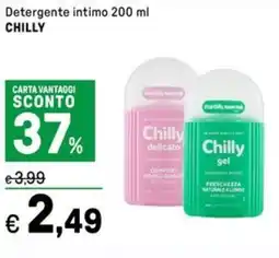 Iper La Grande Detergente intimo CHILLY offerta