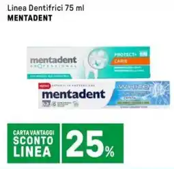 Iper La Grande Linea Dentifrici MENTADENT offerta