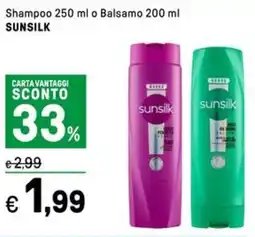 Iper La Grande Shampoo o Balsamo SUNSILK offerta