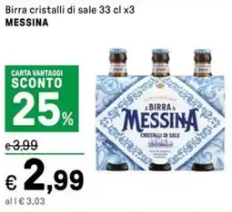 Iper La Grande Birra cristalli di sale MESSINA offerta