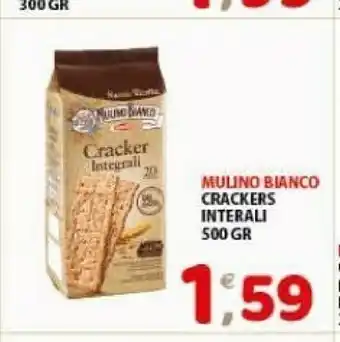 Mio Market Mulino bianco - sfoglia di grano crackers integrali 500 g(ml) offerta