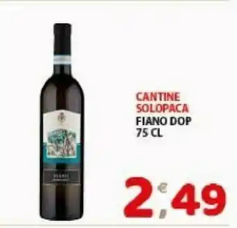 Cantine solopaca fiano dop