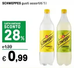 Iper La Grande Schweppes offerta