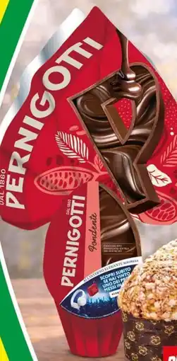 Iper La Grande Uovo di cioccolato al latte o fondente PERNIGOTTI offerta