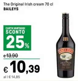Iper La Grande The Original Irish cream BAILEYS offerta