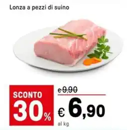 Iper La Grande Lonza a pezzi di suino offerta