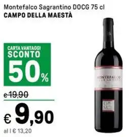 Iper La Grande Montefalco Sagrantino DOCG CAMPO DELLA MAESTÀ offerta