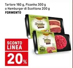 Iper La Grande Tartare, Picanha o Hamburger di Scottona FORMENTO offerta