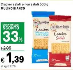 Iper La Grande Cracker salati o non salati MULINO BIANCO offerta