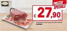 Iper La Grande Prosciutto crudo nazionale Don Camillo GARDANI offerta