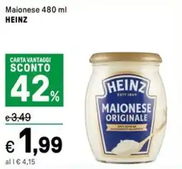 Iper La Grande Maionese HEINZ offerta