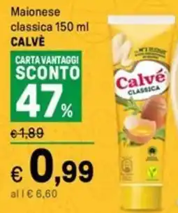 Iper La Grande Maionese classica CALVE offerta
