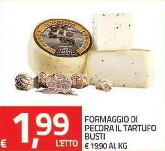 TuoDi Formaggio Di Pecoral 1L Tartufo Busti offerta