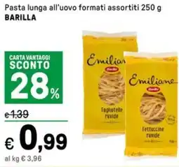 Iper La Grande Pasta lunga all'uovo BARILLA offerta