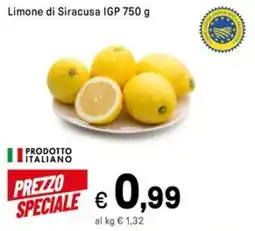 Iper La Grande Limone di Siracusa IGP offerta