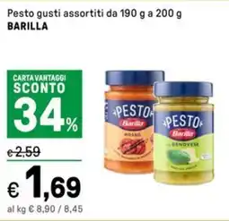 Iper La Grande Pesto BARILLA offerta