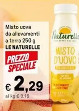 Iper La Grande Misto uova da allevamenti a terra LE NATURELLE offerta