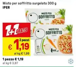 Iper La Grande Misto per soffritto surgelato IPER offerta