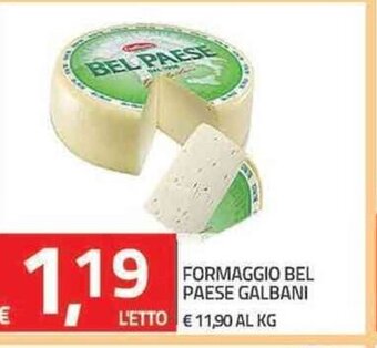 TuoDi Formaggio Bel Paese Galbani offerta