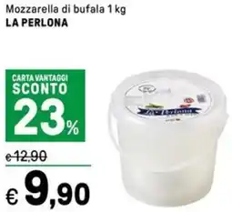 Iper La Grande Mozzarella di bufala LA PERLONA offerta