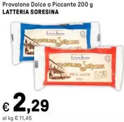 Iper La Grande Provolone Dolce o Piccante LATTERIA SORESINA offerta