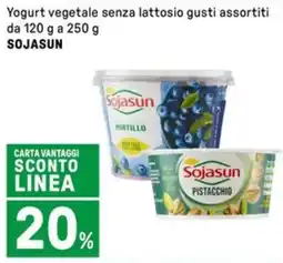 Iper La Grande Yogurt vegetale senza lattosio SOJASUN offerta