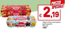 Iper La Grande Yogurt intero o zero grassi YOMO offerta
