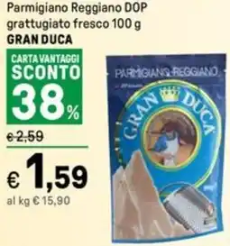 Iper La Grande Parmigiano Reggiano DOP grattugiato fresco offerta