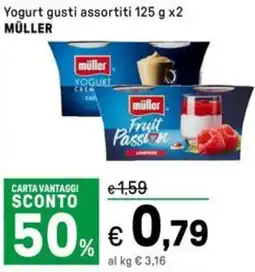 Iper La Grande Yogurt MÜLLER offerta