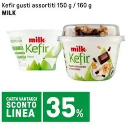 Iper La Grande Kefir gusti assortiti MILK offerta