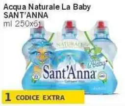Sidis Acqua Naturale La Baby SANT'ANNA offerta